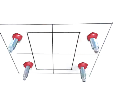 ancoragem de equipamentos